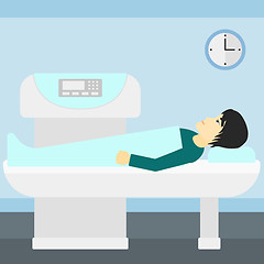 Image showing Magnetic resonance imaging.