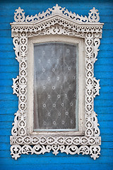 Image showing Old Russian Style Window