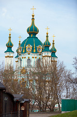 Image showing St. Andrew\'s Church in Kiev, Ukraine