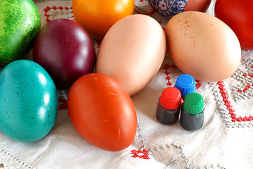 Image showing Easter eggs