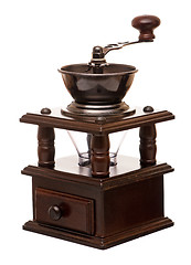 Image showing Vintage coffee grinder