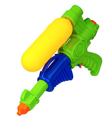 Image showing Water gun isolated