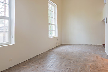 Image showing Interior of unfinished living room 