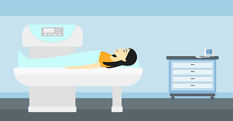 Image showing Magnetic resonance imaging.