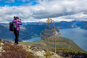 Image showing Nature photographer