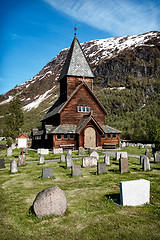 Image showing Roldal Stave Church, Norway