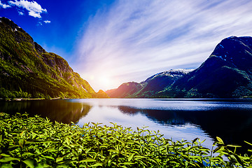 Image showing Beautiful Nature Norway.