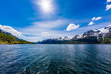 Image showing Beautiful Nature Norway.