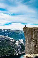 Image showing Preikestolen or Prekestolen