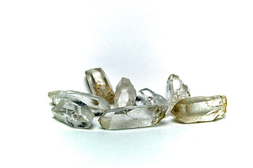 Image showing Clear Quartz Crystal points