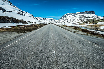 Image showing Mountain road in Norway.