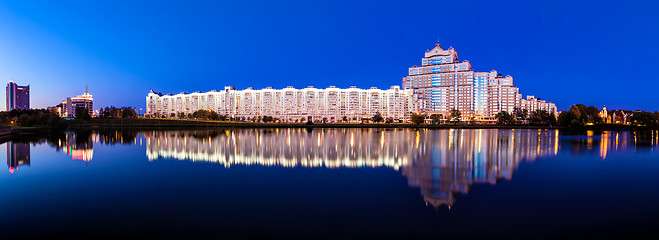 Image showing MInsk skyline view, Belarus