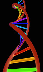 Image showing DNA structure model