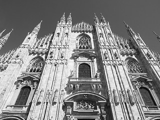 Image showing Duomo di Milano Cathedral in Milan