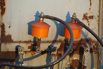 Image showing Old Industrial Equipment