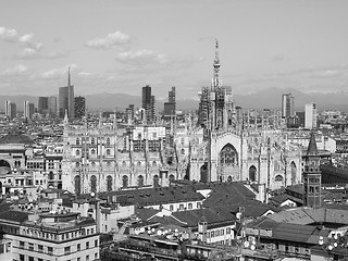 Image showing Duomo di Milano Cathedral in Milan