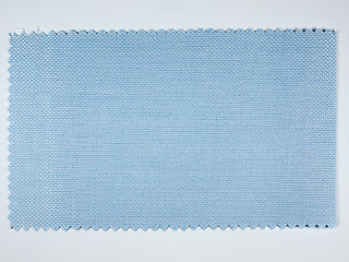 Image showing Blue fabric sample