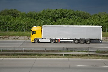 Image showing Truck on the highway