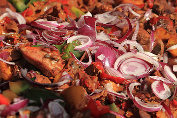 Image showing hungarian goulash texture