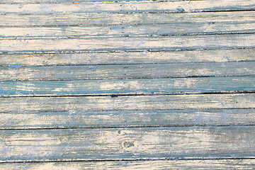 Image showing blue wooden texture