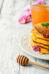 Image showing fritter with pumpkin