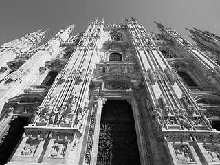 Image showing Duomo di Milano Cathedral in Milan