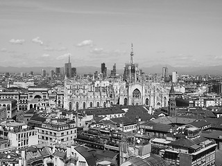 Image showing Duomo di Milano Cathedral in Milan