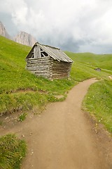 Image showing Barn in the ALps