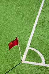 Image showing Corner flag