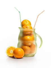 Image showing Jug juice orange