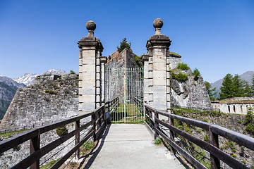 Image showing Fenestrelle Abandoned Fort