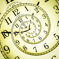 Image showing Hypnotic Clock