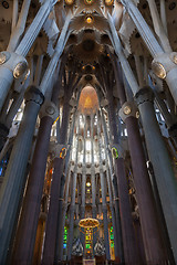 Image showing Sagrada Familia Interior