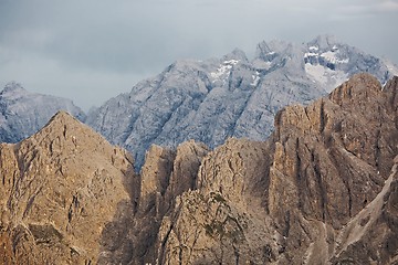 Image showing Dolomites mountain landscape