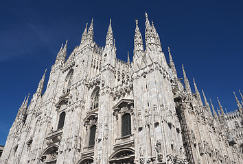 Image showing Duomo di Milano Cathedral in Milan