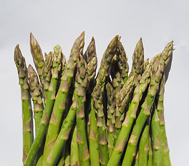Image showing Green Asparagus vegetables