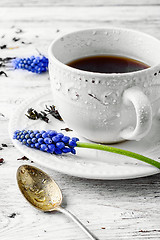 Image showing Morning mug of tea