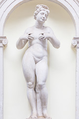 Image showing Feminine statue of Abundance