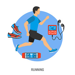 Image showing Running and Jogging Concept