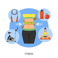 Image showing Healthy Lifestyle and Fitness Concept