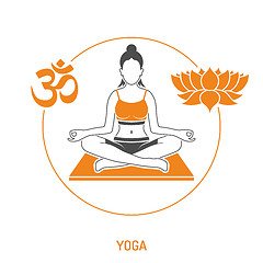 Image showing Yoga and Fitness Concept
