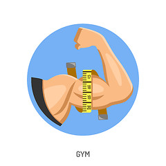 Image showing Gym and Fitness Concept