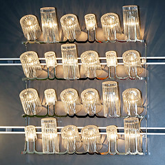 Image showing Glass cups