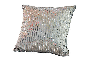 Image showing Pillow silver