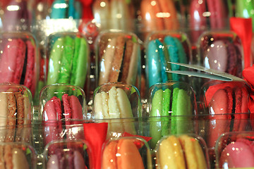 Image showing color macaroon background