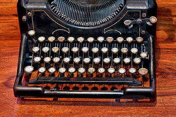 Image showing Typewriter keyboard