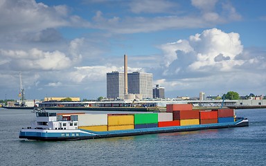 Image showing Large cargo ship