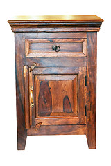 Image showing Wooden locker