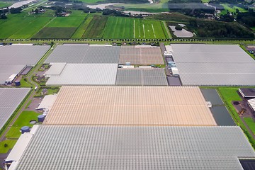 Image showing Agriculture from the sky