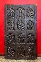Image showing Wooden screen